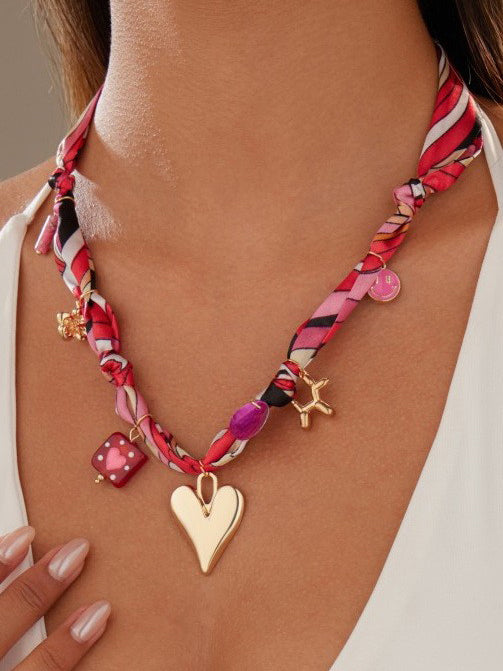 Valentina Bandana Charm Necklace