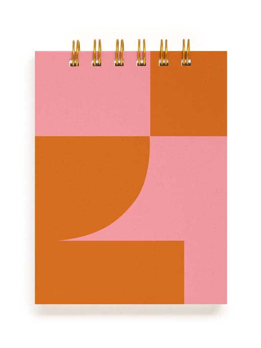 Vibrance Geometry Dotted Jotter Notebook