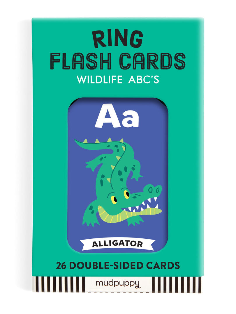 Wildlife ABC's Ring Flash Cards