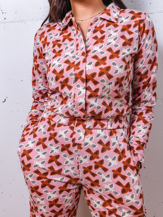 anna palomitas jumpsuit