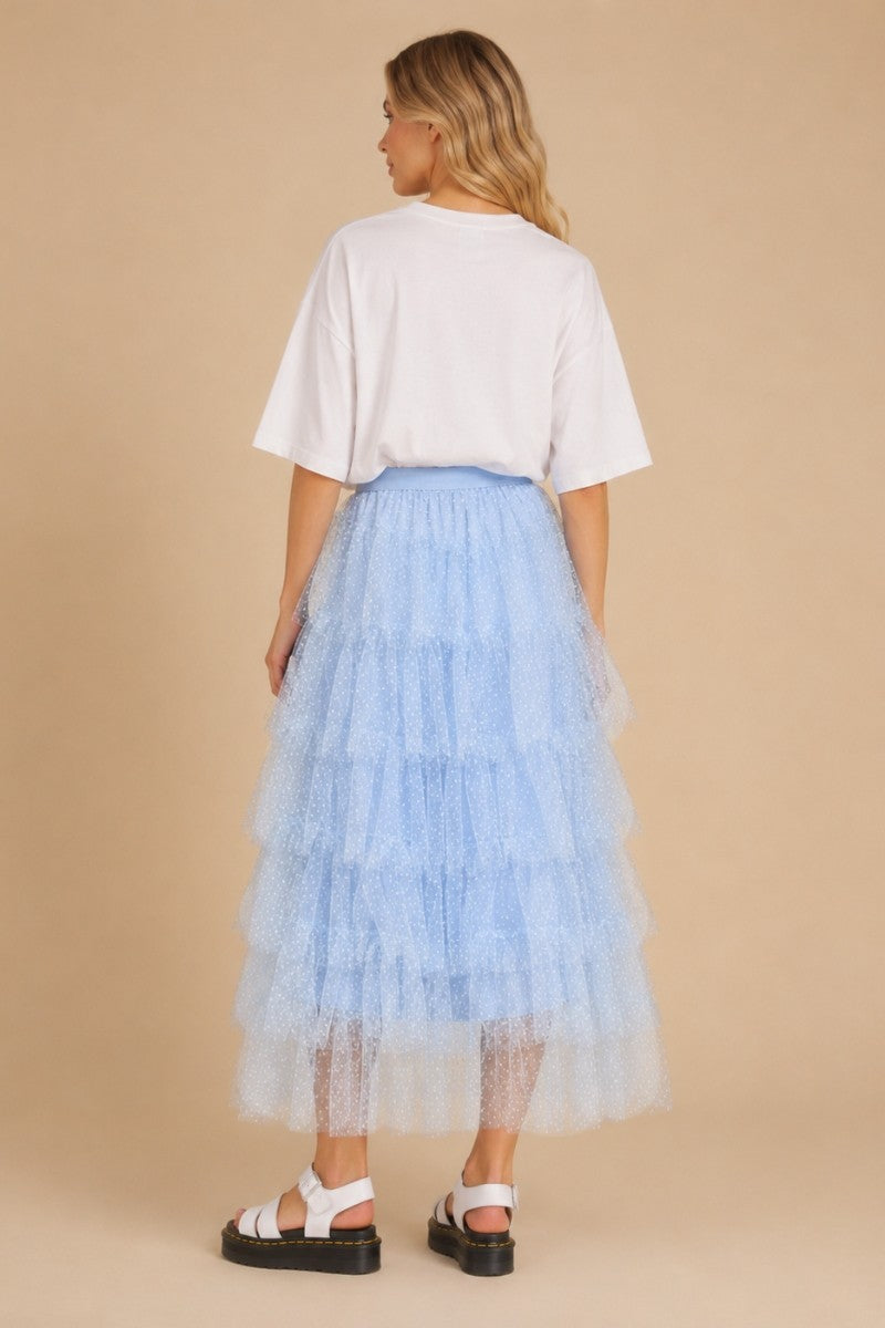 Ella Tulle Midi Skirt