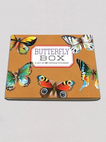 Butterfly Box Sticker Box