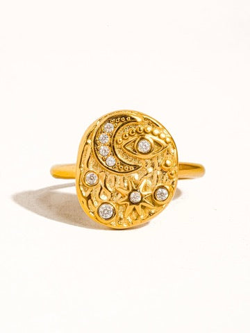 Cosmic Eclipse Statement Ring