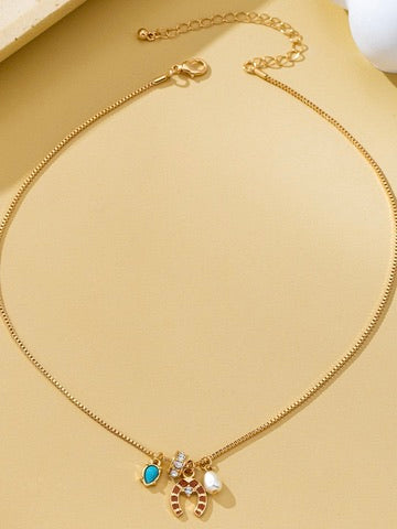 Acacia Lucky Pearl Necklace