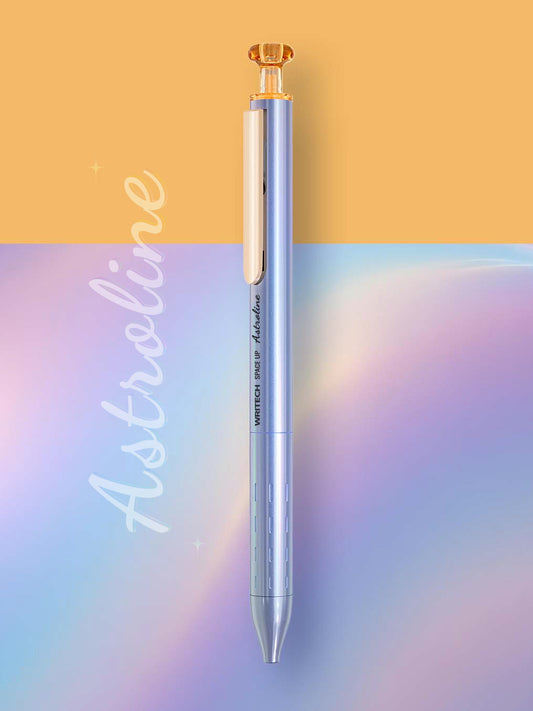 Purple Space Up Astroline 0.7mm Refillable Gel Pen