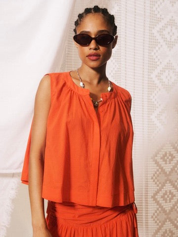 The Coral Crush Top