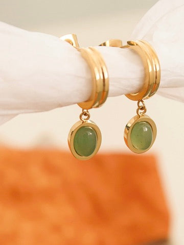 Jade Serenity Earrings