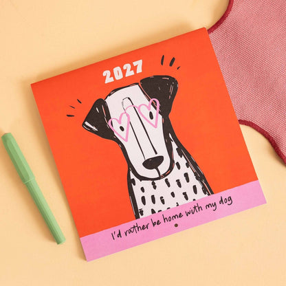 2027 Dog Life Wall Calendar