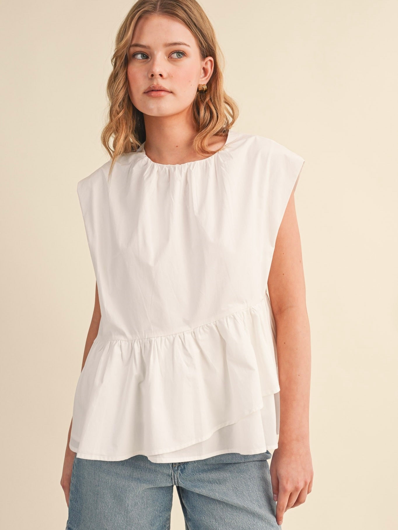 Dani Peplum Top