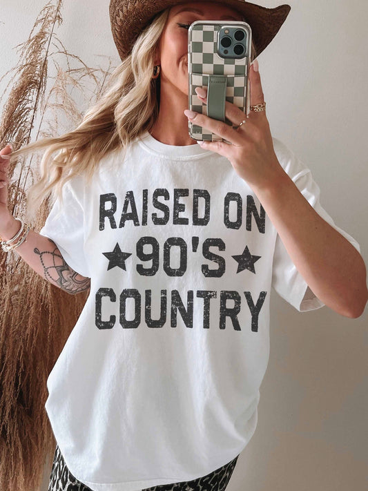 Raised On 90's Country Tee