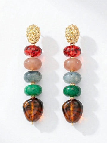 Sedona Beaded Drop Earings