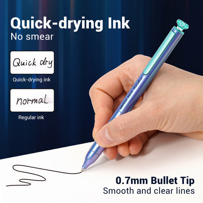 Blue Space Up Astroline 0.7mm Refillable Gel Pen