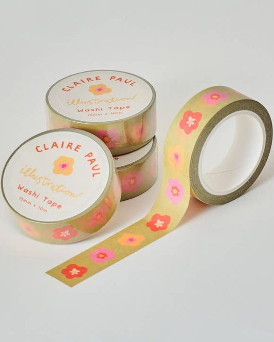 Flower Patch Washi Tape