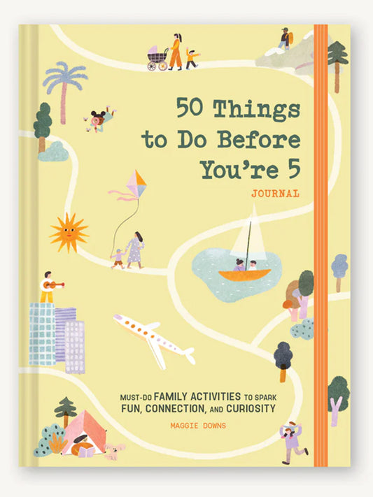50 things to do before you're 5 journal