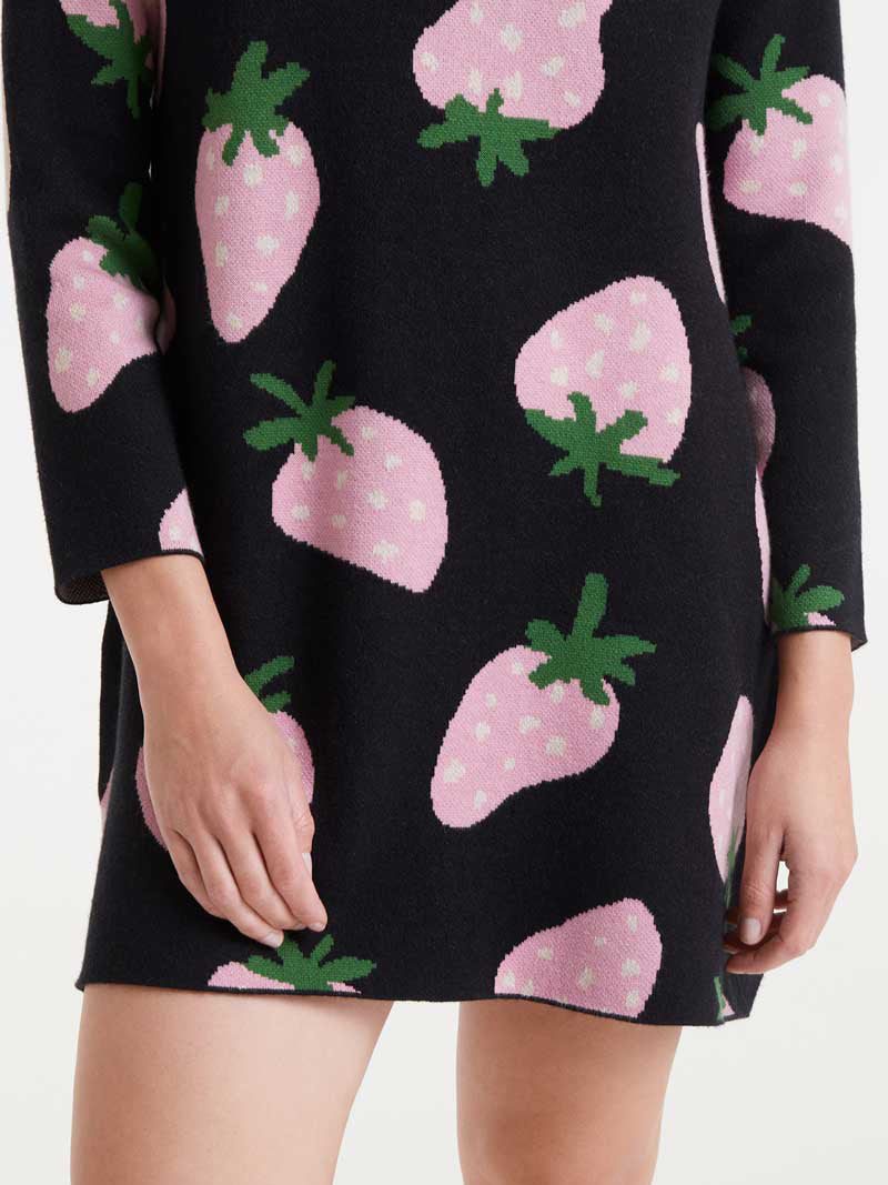 Jacquard Morango Dress