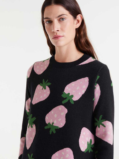 Jacquard Morango Dress