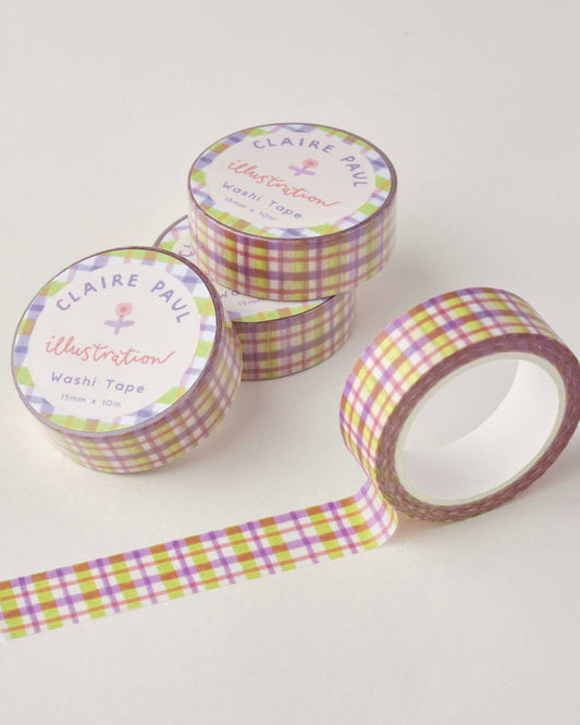 Gingham Washi Tape