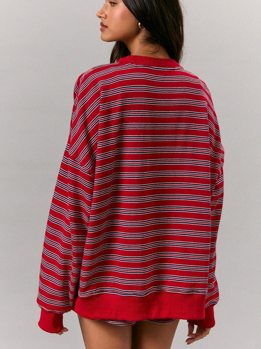 Rose French Terry Cardigan