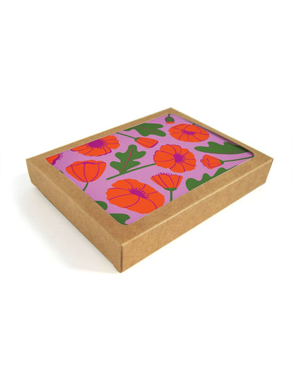 Poppy Greeting Card Set
