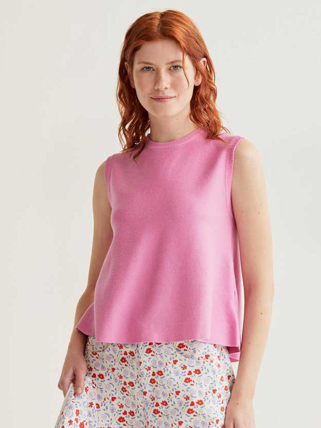 Pink Knit Top