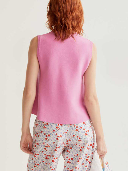 Pink Knit Top