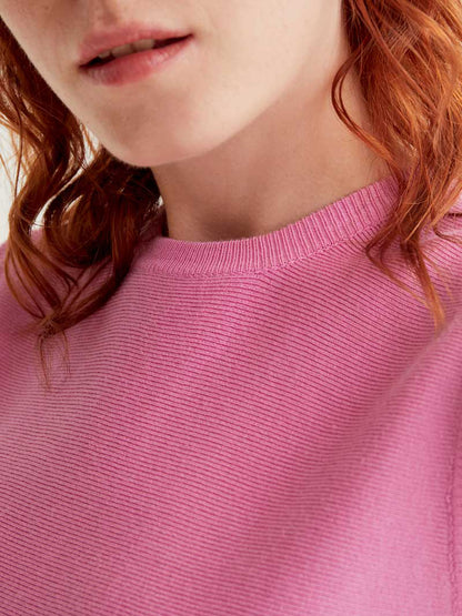 Pink Knit Top