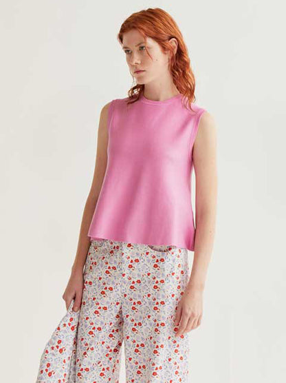Pink Knit Top