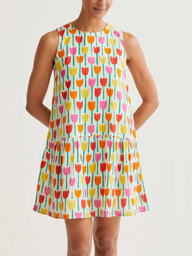 Tulip Cotton Dress