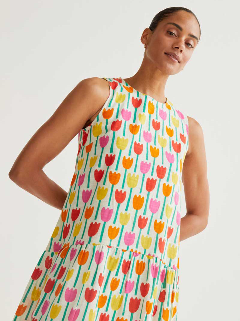 Tulip Cotton Dress