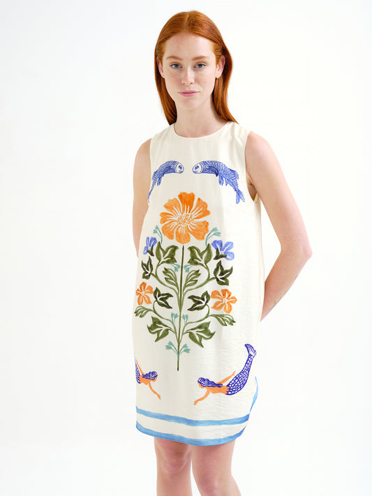 Mermaid Painterly Dress