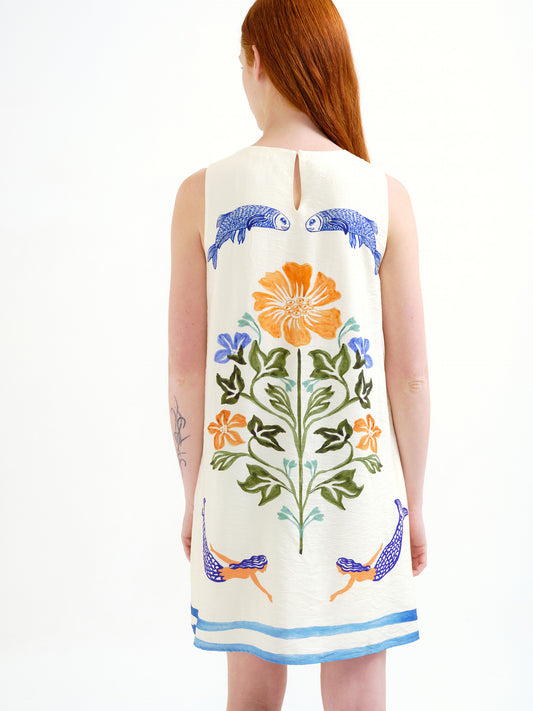 Mermaid Painterly Dress