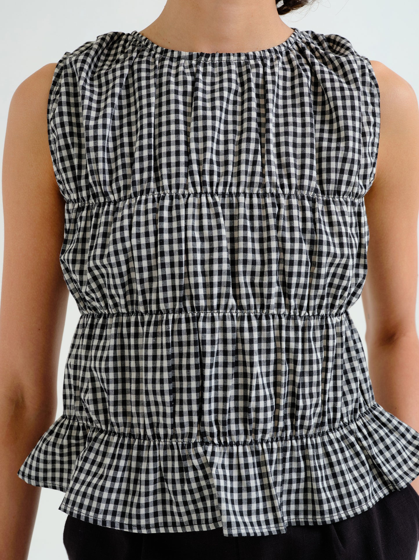 Gingham Tank