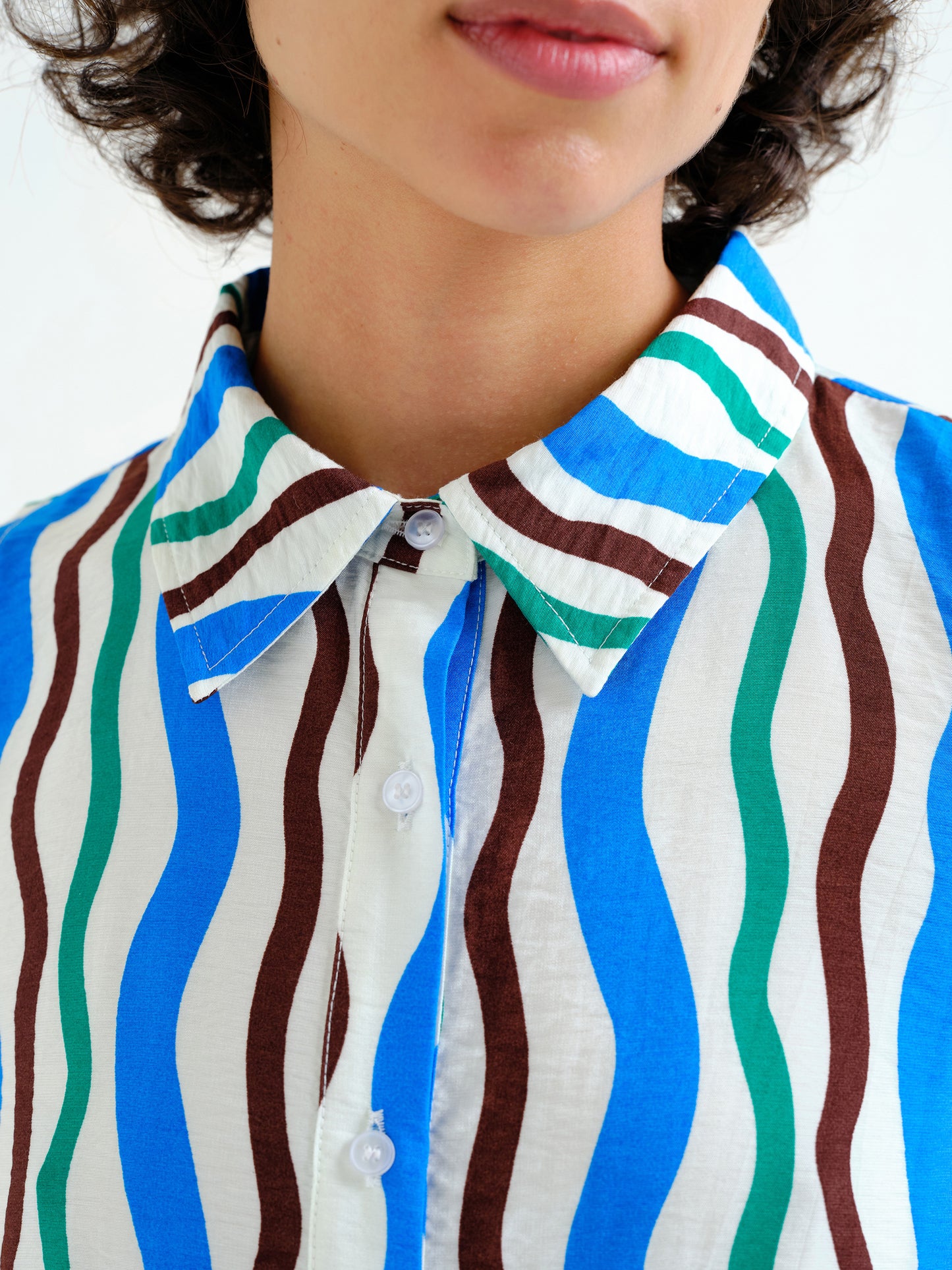 Squiggle Stripe Dress