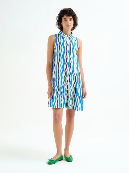 Squiggle Stripe Dress