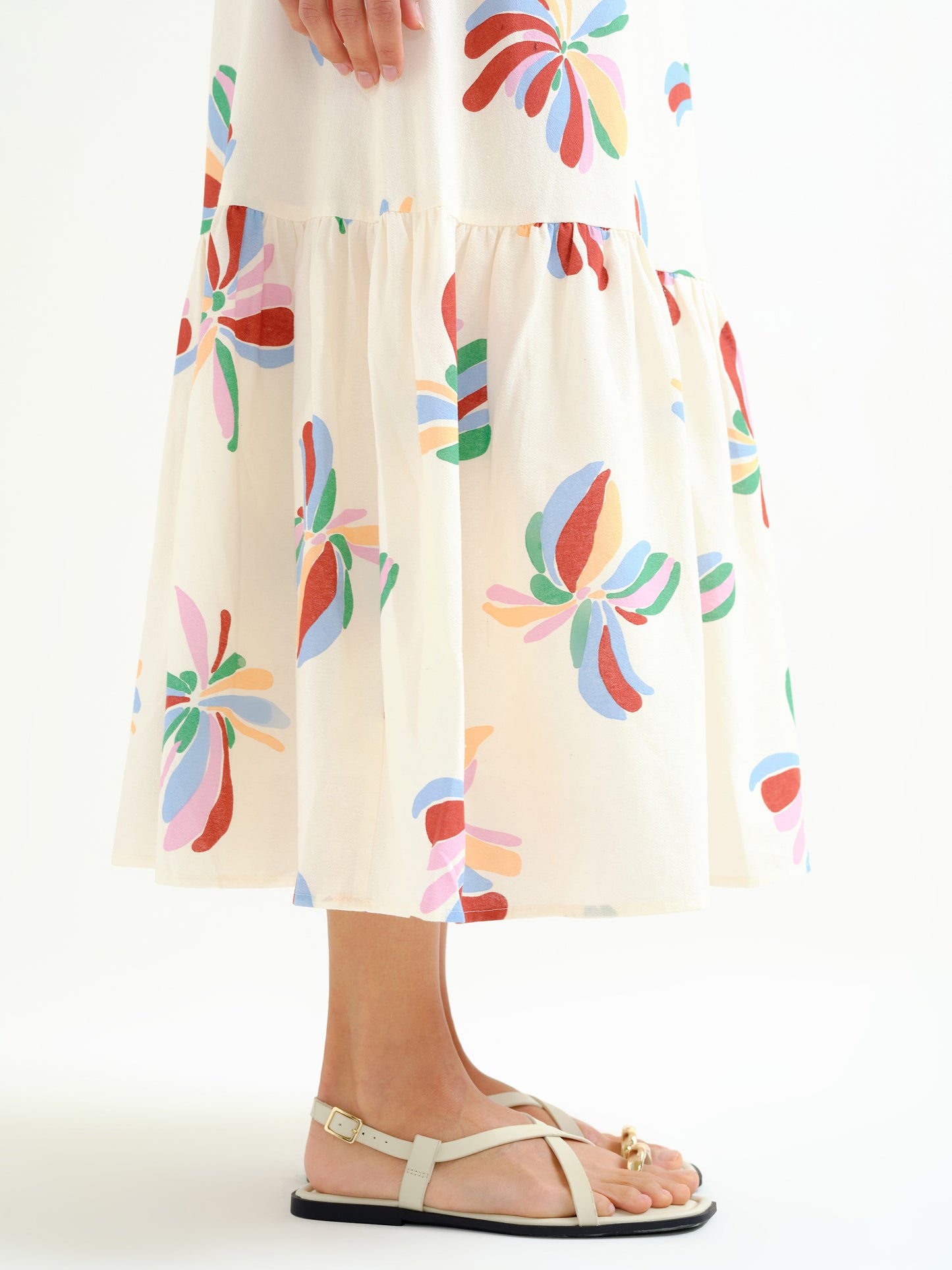 Multi Floral Maxi Dress