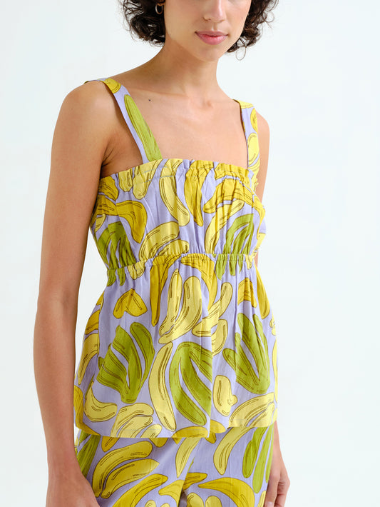 Banana Print Tank