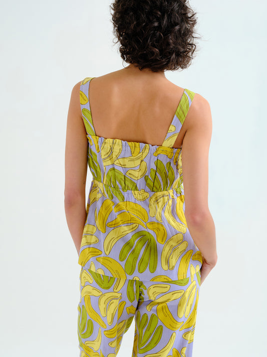 Banana Print Tank