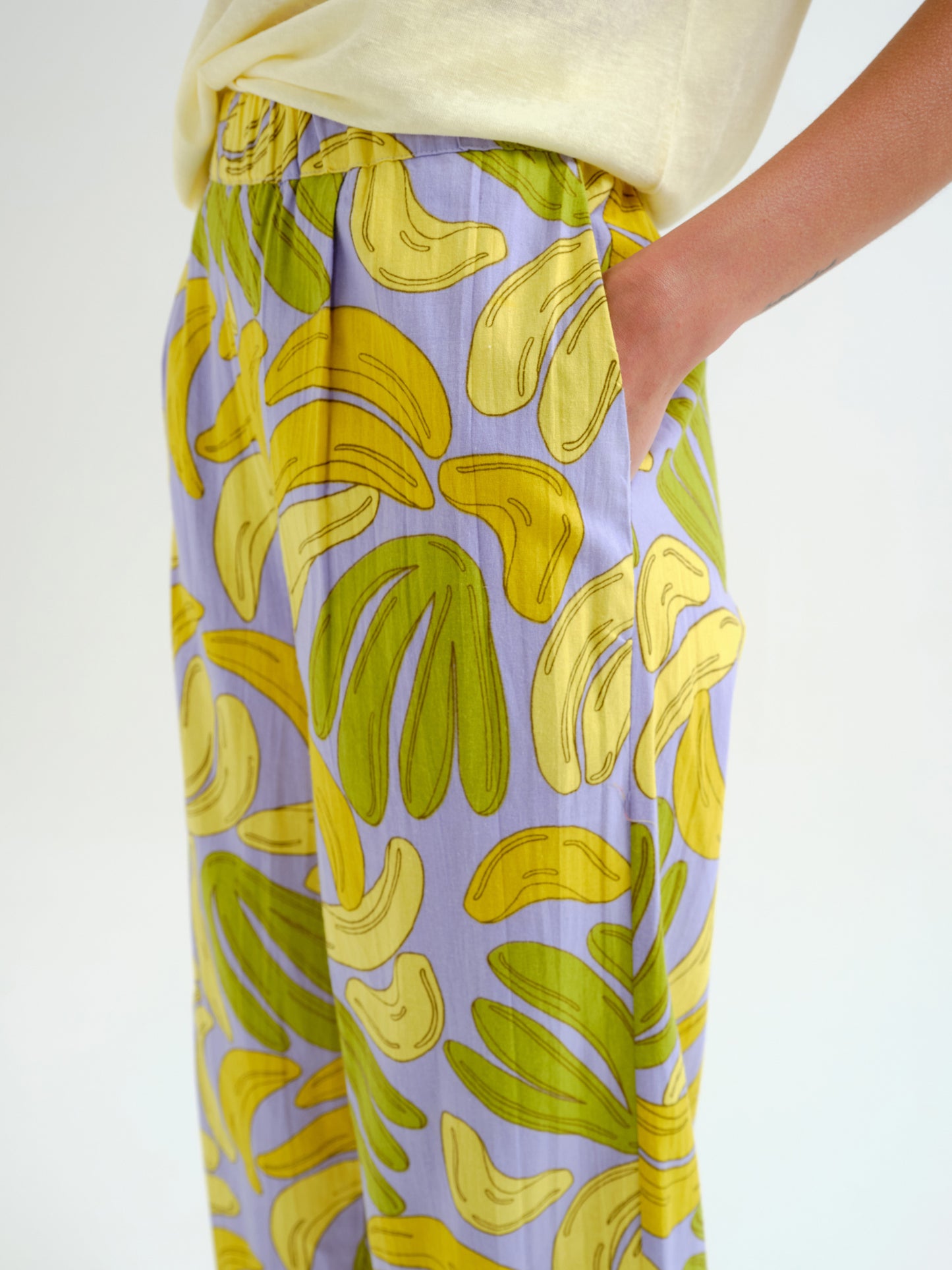 Banana Print Trousers