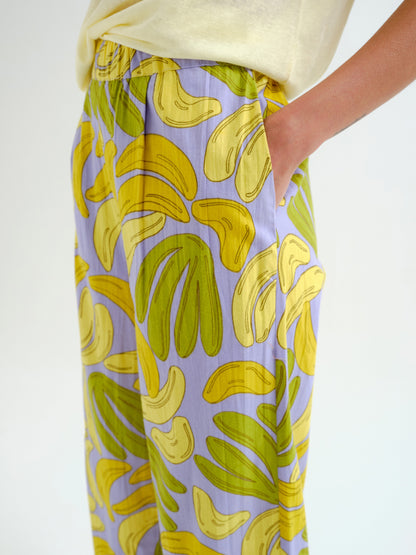Banana Print Trousers