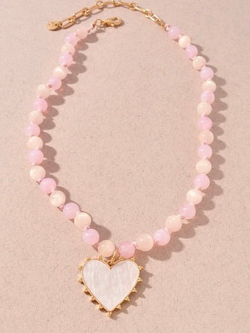 Love Letter Beaded Necklace