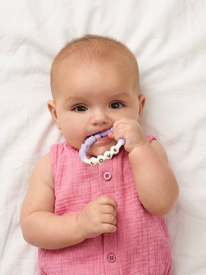 "Bestie" Silicone Teether Trio