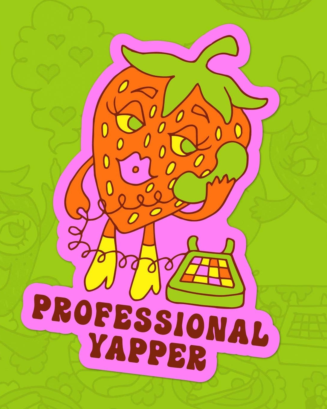 Professional Yapper Sticker