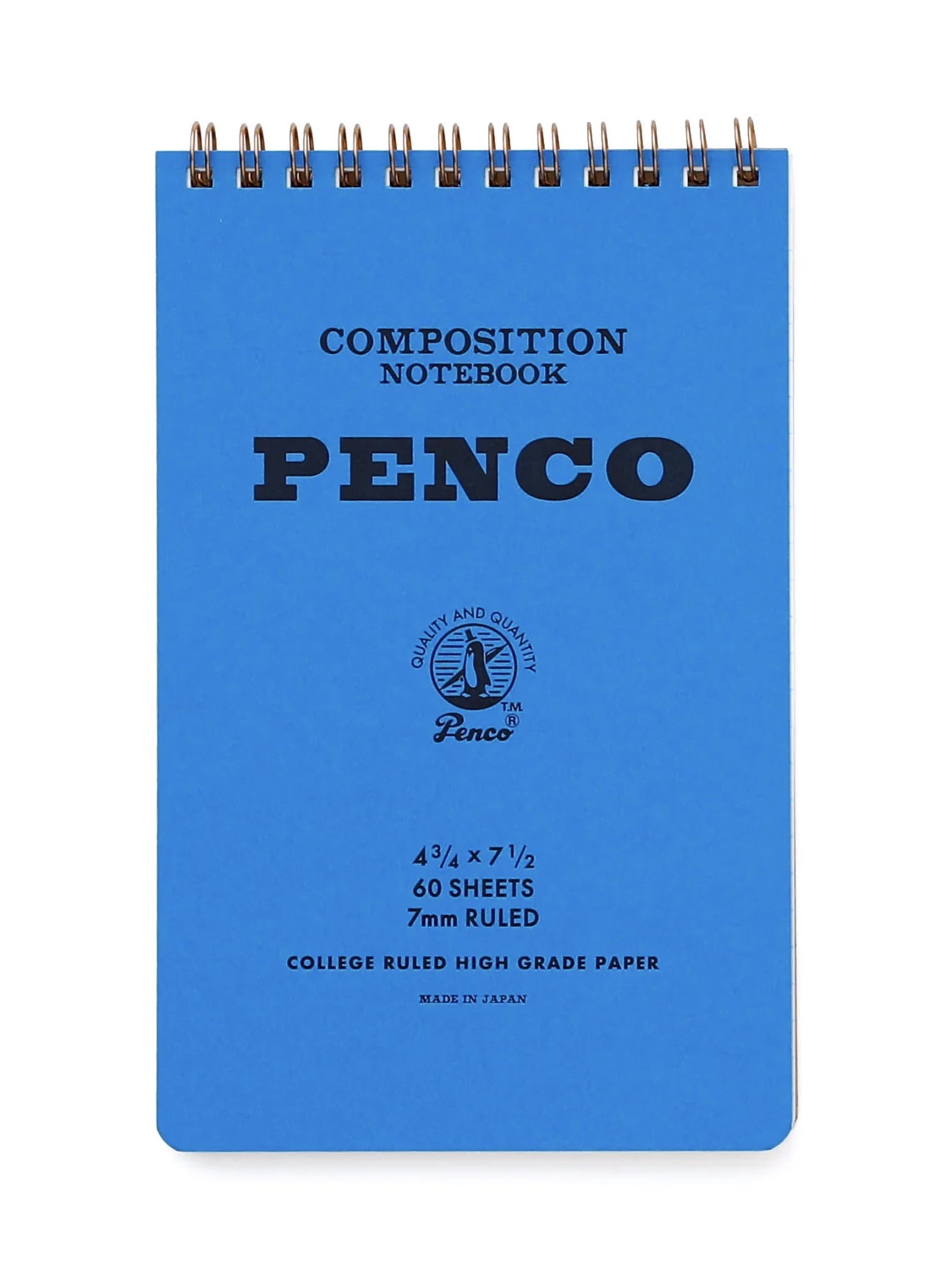 Blue Coil Notepad