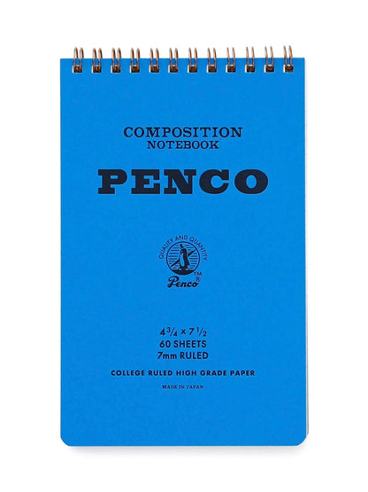 Blue Coil Notepad