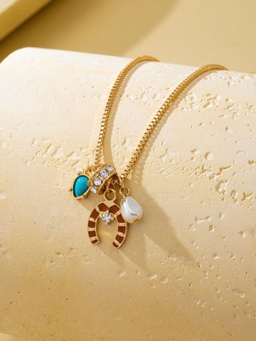 Acacia Lucky Pearl Necklace