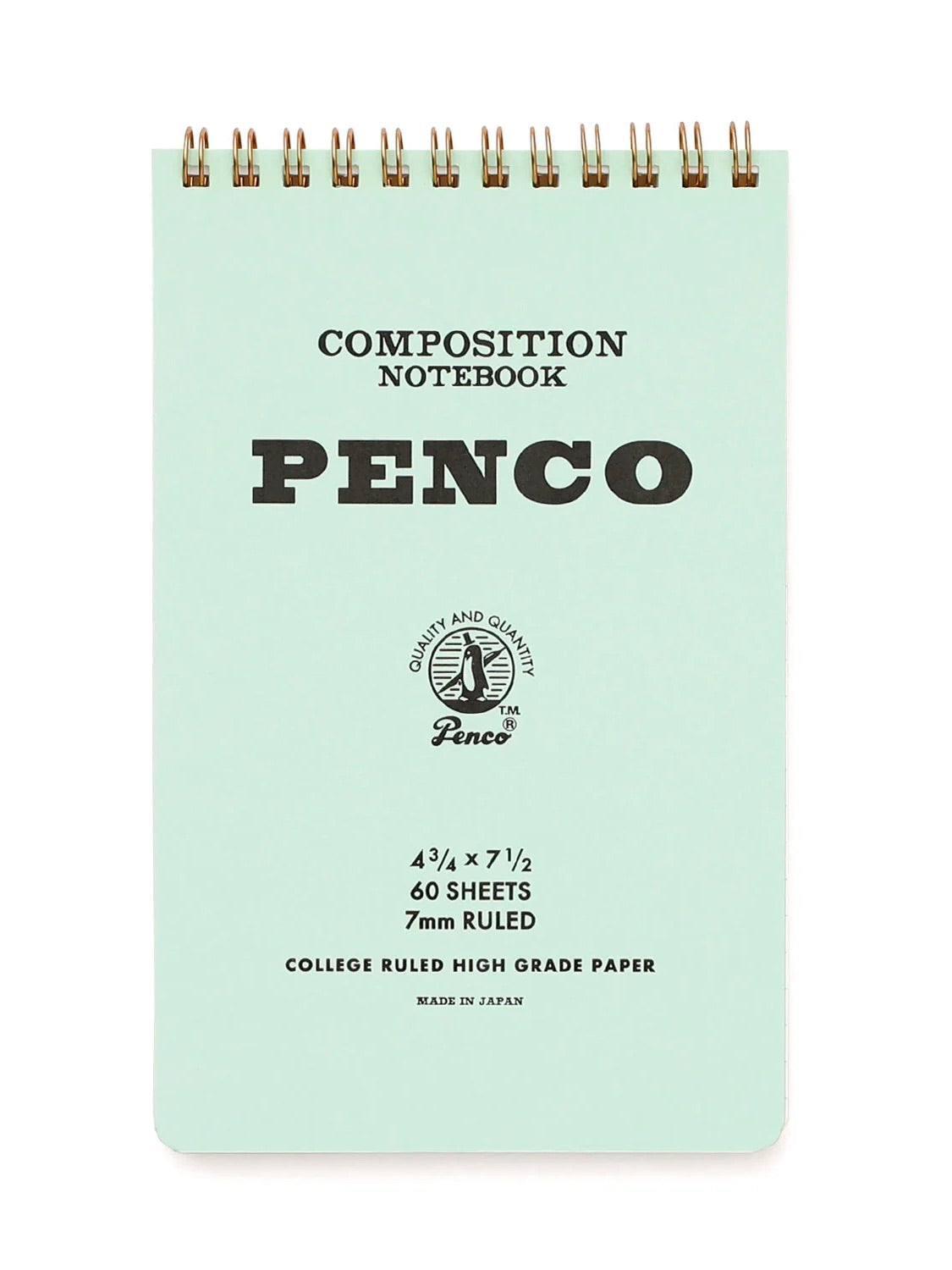 Mint Coil Notepad