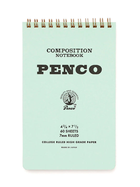 Mint Coil Notepad