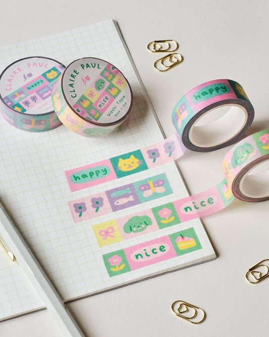 Happy Charms Washi Tape
