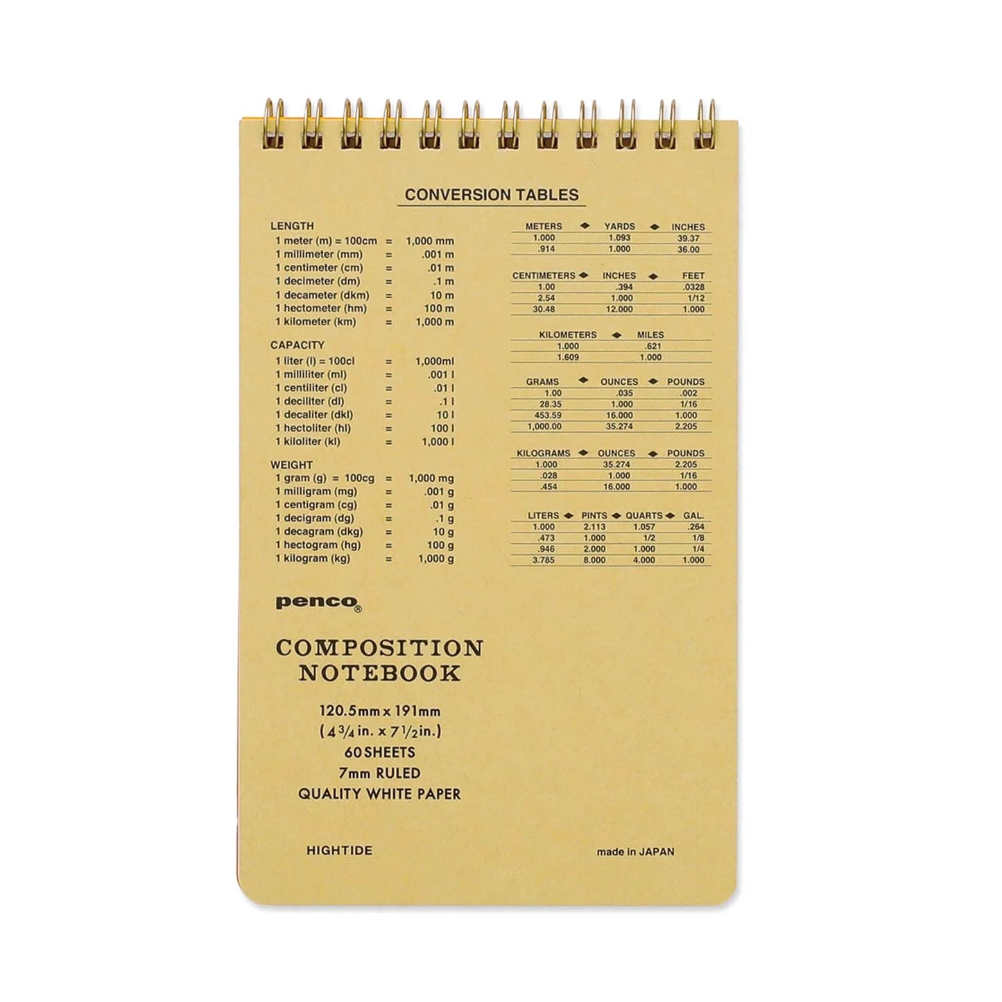 Yellow Coil Notepad