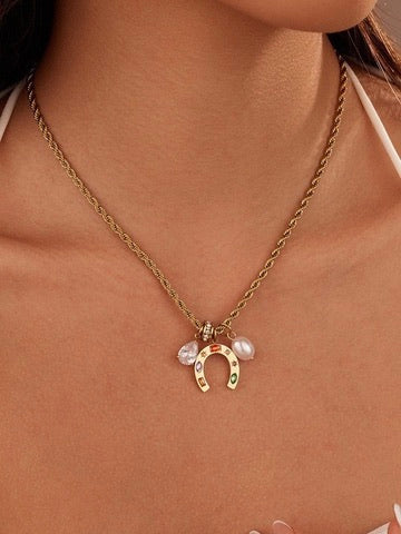 Lucky Gemstone Necklace